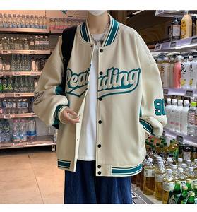 Vestes vintage de créateurs pour hommes Streetwear de haute qualité Veste d'hiver de baseball à la mode en toile Letterman avec logo personnalisé - Product Image 5