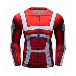 Ensemble de protection contre les éruptions cutanées imprimées par sublimation Chemises de protection solaire Leggings de compression Spats Jiu Jitsu Short de boxe Vêtements de sport pour enfants - Product Image 1