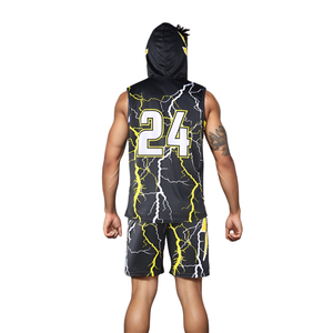 Uniforme de Flag Football 7v7 de la Mejor Calidad, Impreso por Sublimación OEM, con Capucha, Uniforme de Flag Football Personalizado con el Nombre/Número de tu Equipo - Product Image 3