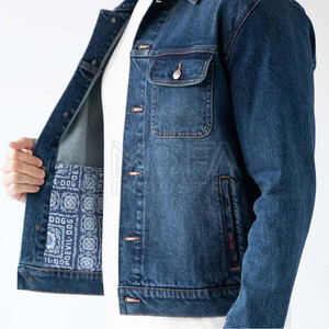 Veste en jean vintage de haute qualité pour homme, respirante et à séchage rapide, idéale pour l'hiver, les occasions décontractées en plein air ou le quotidien - Product Image 3