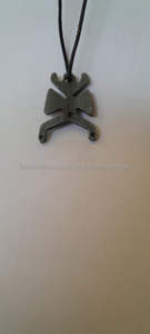 สร้อยคอตีขึ้นรูปด้วยมือทำจากเหล็กสไตล์ยุคกลางของไวกิ้งทำจากเหล็กสำหรับนิกายออร์โธดอกซ์ในโอกาสทางศาสนาหรือของขวัญโดย fwe - Product Image 4