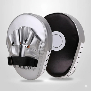 OEM ODM Professional Coaching <b>Focus</b> <b>Pads</b> Curved Hand Target Mitts Lightweight Shockproof Training Gear Factory Supplier - Product Image 1