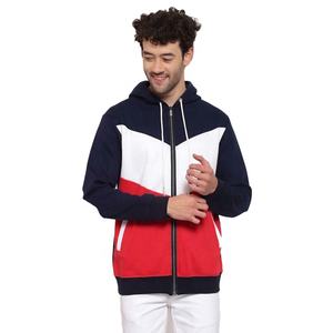 Nouveau design, sweat à capuche pour homme multicolores avec fermeture éclair, poignets élastiques et deux poches latérales, vêtement d'hiver pour homme FTI-MH-001 - Product Image 1