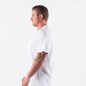 Tops de verano ropa Casual sólido manga corta Camiseta hombres gimnasio Fitness deportes algodón camiseta hombres culturismo camiseta delgada - Product Image 4