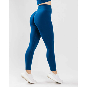 Pantalon d'entraînement taille haute avec étiquette tissée par sublimation de meilleure qualité personnalisée Leggings de yoga - Product Image 4