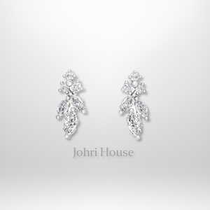 Lujo 14K Piercing joyería pendientes VVS DEF laboratorio Real cultivado y diamantes naturales IGI GIA certificado venta al por mayor Dropshipping - Product Image 4