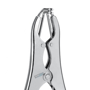 Animal Elastrator Castrating Pliers <b>Rubber</b> <b>Ring</b> Applicator Pewter Steel Veterinary Elastrator clamp for sheep - Product Image 6