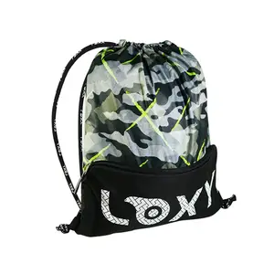 vietnam Polyester Waterproof Small Satin Drawstring Bag Custom Printed Sports Nylon Drawstring Backpack Cotton Drawstring bag