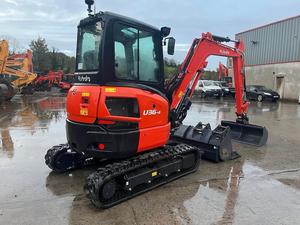 Mejor Suministro para Excavadora de Orugas Kubota U36-4 Roja, Capacidad de Cucharón de 0.03m³, Radio de Giro Corto, Componente Central del Motor - Product Image 3