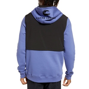 <b>Pullover</b> <b>men</b> hoodies breathable factory rate solid color fleece cotton blended premium new arrival fashion streetwear - Product Image 5