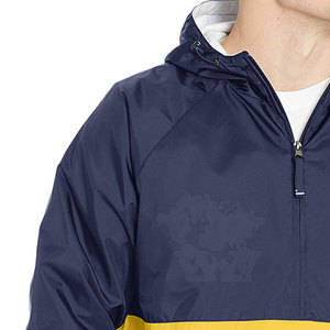 Online Top Selling Oversized Custom Made <b>Men</b> Hooded Waterproof Eco-Friendly High Street Style Sports <b>Jacket</b> Latest Design Cheap - Product Image 6