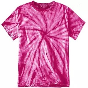 เสื้อยืดผู้ชายลายมัดย้อม แขนสั้น ลายวงกลมสีรุ้ง คอกลม ผ้าฝ้ายถัก สวมใส่สบาย ทรงปกติ - Product Image 4
