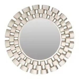 Miroir mural exclusif en métal au design moderne fait main pour la décoration de la chambre et du salon à un prix abordable