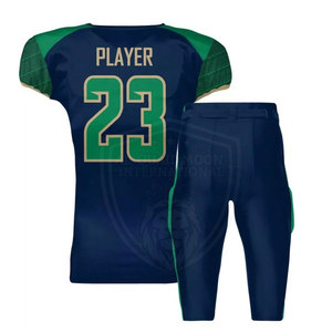 Uniforme personnalisé de football américain pour équipe nationale Ensembles de style unique avec respirant Plus Size Feature - Product Image 3