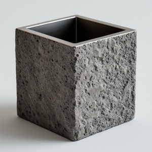 Porte-brosse à dents en métal décoratif conçu pour la maison, l'hôtel, le bureau, offrant une beauté fonctionnelle avec un design moderne et écologique - Product Image 2