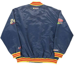 แจ็กเก็ตนักบินผ้าซาตินสำหรับผู้ชายเสื้อแจ็คเก็ตวิทยาลัยอบอุ่นงานปักตามสั่ง - Product Image 2