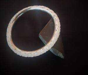 Fournisseur direct Bracelets en filigrane d'argent Venibala de qualité supérieure Style religieux traditionnel Odisha avec breloque en pierre naturelle pour mariage - Product Image 2