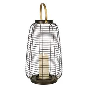 Portavelas de Hierro, Farol para Decoración del Hogar, Mejora el Ambiente Romántico con un Diseño Artesanal de Metal Vintage - Product Image 5