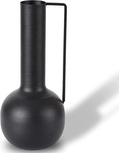 <b>Unique</b> iron flower <b>vase</b> with handmade detailing for stylish floral display in contemporary or classic interiors - Product Image 2
