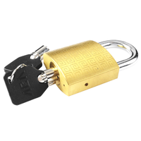 Cadenas à combinaison en laiton chromé personnalisable ABA Professional Locks TW 1000 pièces 26*14*35cm 102919