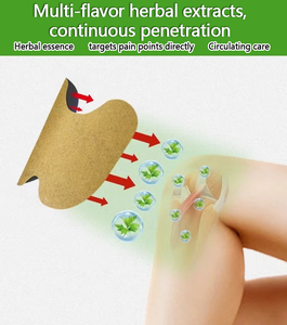 แผ่นแปะสมุนไพรบรรเทาอาการปวด ฮวนหนาน ฮอลล์ น้ำมันบัวบกแท้ สำหรับรักษาอาการ<span class=keywords><strong>ข้อ</strong></span>เข่า<span class=keywords><strong>บวม</strong></span>และบรรเทาอาการ<span class=keywords><strong>ปวด</strong></span> - Product Image 3