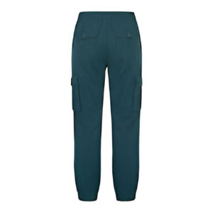 Pantalones de Trabajo Casuales para Mujer, Cierre con Cordón, Transpirables, de Secado Rápido, Lisos, de Lona 100% Algodón, Cintura Media - Product Image 4