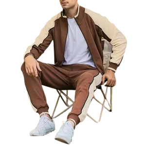 Chándal con estampado digital ecológico para hombre, chándal de moda sostenible para adultos, chándal de ajuste cómodo para hombre - Product Image 6