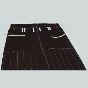 Entrenamiento BJJ GI en kimono negro con logotipo personalizado con costuras reforzadas de control de humedad que absorbe el sudor de tela de secado rápido - Product Image 2