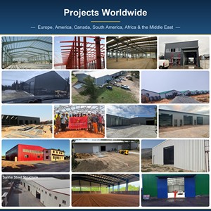 Galpones Prefabricados de Metal, <span class=keywords><strong>Taller</strong></span> Industrial con Vía para Grúa, para Fábrica y Almacenamiento - Product Image 4