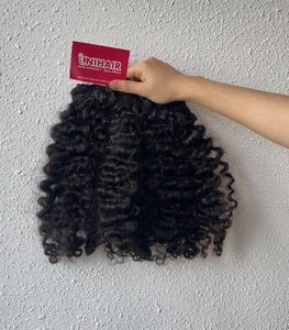 100% หยิกพม่าผมแท้ติดหนังกำพร้าผมคนเวียดนาม - Product Image 6