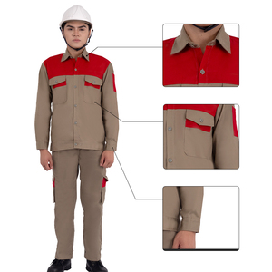 กางเกงทำงานหนักสำหรับใช้ในอุตสาหกรรมเครื่องแบบ OEM กันรอยยับ - Product Image 1