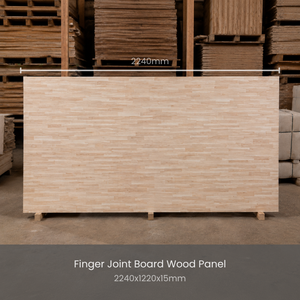 Planche de bois à jointures à doigts, épaisseur 15 mm, design minimaliste pour cuisine intérieure, matériau structurel écologique - Product Image 2