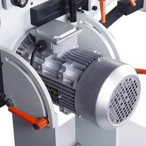 Meuleuse à bande électrique 2x72 pouces VFD 1500W 220V pour la fabrication de couteaux, 3 meules, base réversible pour machine à affûter les couteaux - Product Image 1