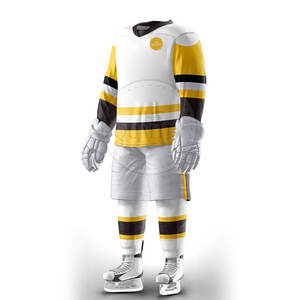 Fabricante de Pakistán, conjuntos de uniformes de hockey sobre hielo para adultos, 100% poliéster, transpirable, ecológico, ropa deportiva de secado rápido - Product Image 4
