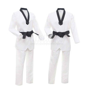 Uniforme de Taekwondo Robuste, Respirant et Léger pour les Séances d'Entraînement Intenses, Tissu 100% Coton Durable et Longue Durée - Product Image 6