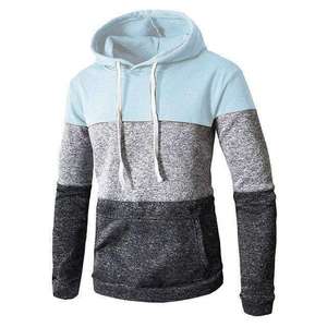 Fabrication 250 Gsm Hoodie Cotton Strings Hoodie Heavy Weight Men Embroidery Blank Hoodies - Product Image 5