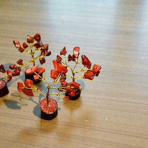 Pierre sculptée Feng Shui à forte demande, en forme de feuille d'arbre, cristal de guérison écologique, tailles personnalisées, polie, décoration d'intérieur - Product Image 6