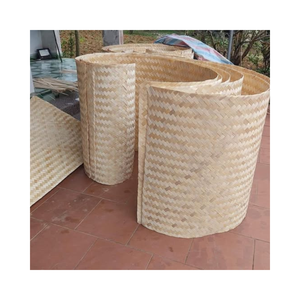 Cintas de Bambú Tejidas de Alta Calidad, Arte Popular Hecho a Mano, Color Natural para Muebles y Diseño del Hogar - Product Image 1