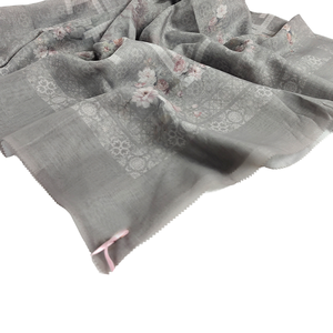 Écharpe hijab en coton imprimé numérique série Abu Nara pour femmes décontracté formel élégant Design manches courtes respirant pour le printemps - Product Image 2