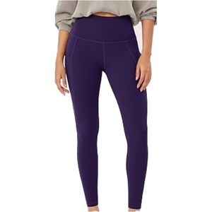 Conjunto de mallas deportivas sin costuras de algodón 100% para mujer, pantalones de Yoga de algodón orgánico, mallas lápiz, mallas sostenibles para mujer - Product Image 1