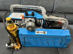 Compresor de Aire Centrífugo Bauer Original de Aluminio, Refrigerado por Aire, Accionado por Gas Natural, 220V, Garantía de 3 Años - Product Image 3