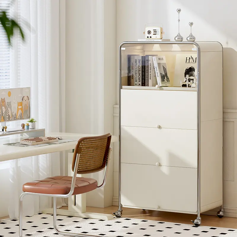 Prodotti popolari casa soggiorno camera da letto credenza 5 strati moderno armadio bianco sala da pranzo cucina muro di stoccaggio