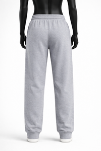 Pantalones de chándal de forro polar de cintura alta personalizados para mujer, con cintura elástica y dobladillo con puños, pantalones suaves para correr, ropa de descanso, venta al por mayor OEM - Product Image 2