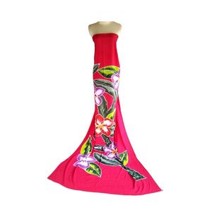 Peint à la main 100% rayonne une pièce motif floral plage sarong Bali paréo style - Product Image 1