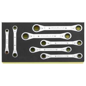 ชุดประแจวงแหวนแบบมีฟันเฟือง Stahlwille TCS Inlay 7 ชิ้น - Product Image 1