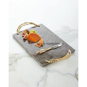 Affordable Designing Handmade Solid Marble Food Serving Tray Best <b>Top</b> Quality Large Size <b>White</b> Color Marble Breakfast Trays - Product Image 6
