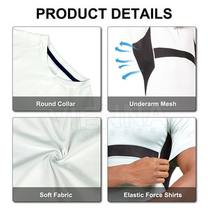 T-shirt imprimé en polyester et coton pour hommes, T-shirt décontracté 100 % coton pour hommes, impression numérique personnalisée 2026 - Product Image 6