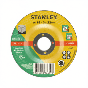 Disques abrasifs Stanley pour une découpe efficace de la pierre et du béton - Product Image 2