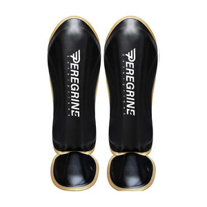 MMA & BOXING-espinillera de cuero sintético, resistente, Super SHOCK, absorbente, MMA - Product Image 3