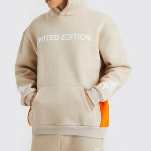 Chándal con capucha para hombre de mejor diseño, ropa informal de invierno, 100% algodón, transpirable, precio al por mayor, estampado por transferencia de calor - Product Image 3